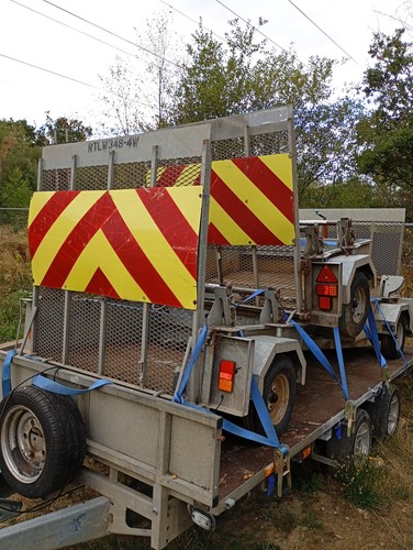 450 plant quad - trailer, c/w