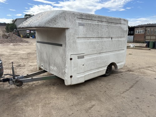 Car trailer enclosed body - car,