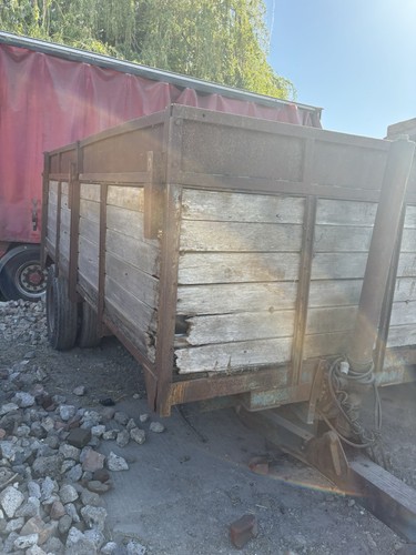 Tipper trailer tractor - tipper,