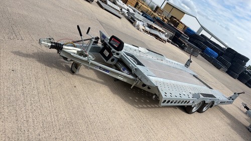 Car transporter trailer twin - transporter,