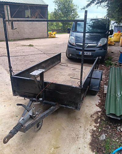 Foot braked - braked, steel