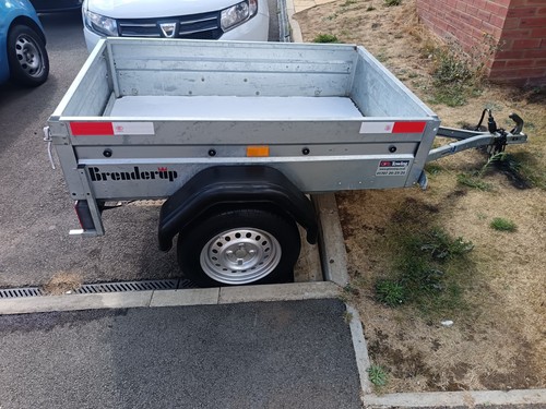 Car trailer 650kg fully - trailer,