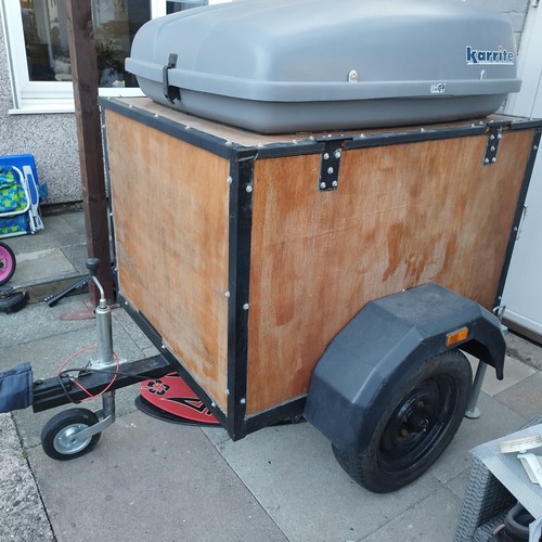 Camping trailer box - camping,