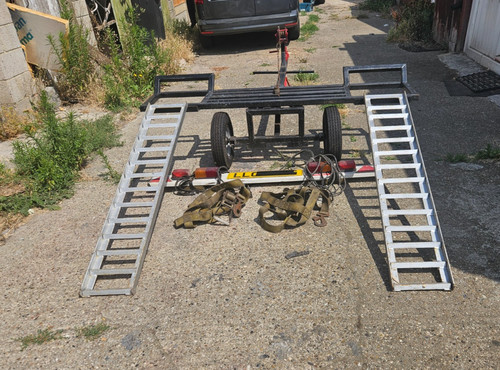 Car recovery towing dolly - car,
