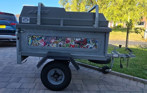 Erde 122 trailer with - with, hard