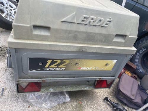 Erde 122 trailer with - erde, top