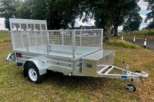 Demo 8x5 trailer with - 8x5,