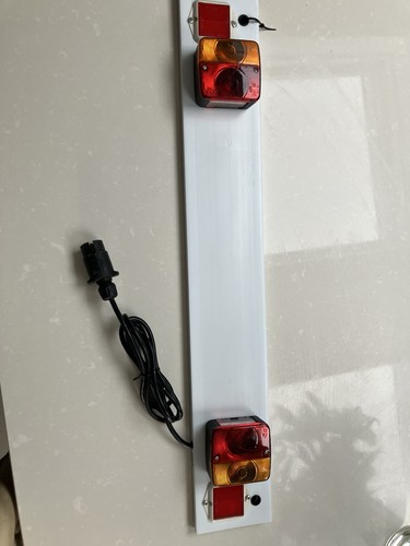 Trailer board rear - board, break