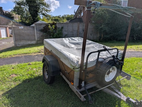 Small car camping - camping, trailer